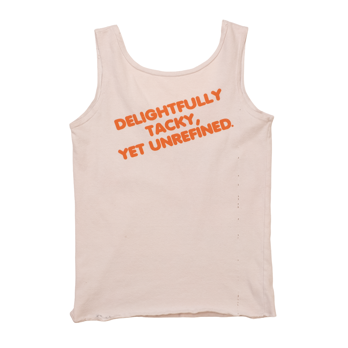 Back view of 1990s Hooters Norcross tank with two-sided restaurant graphic.