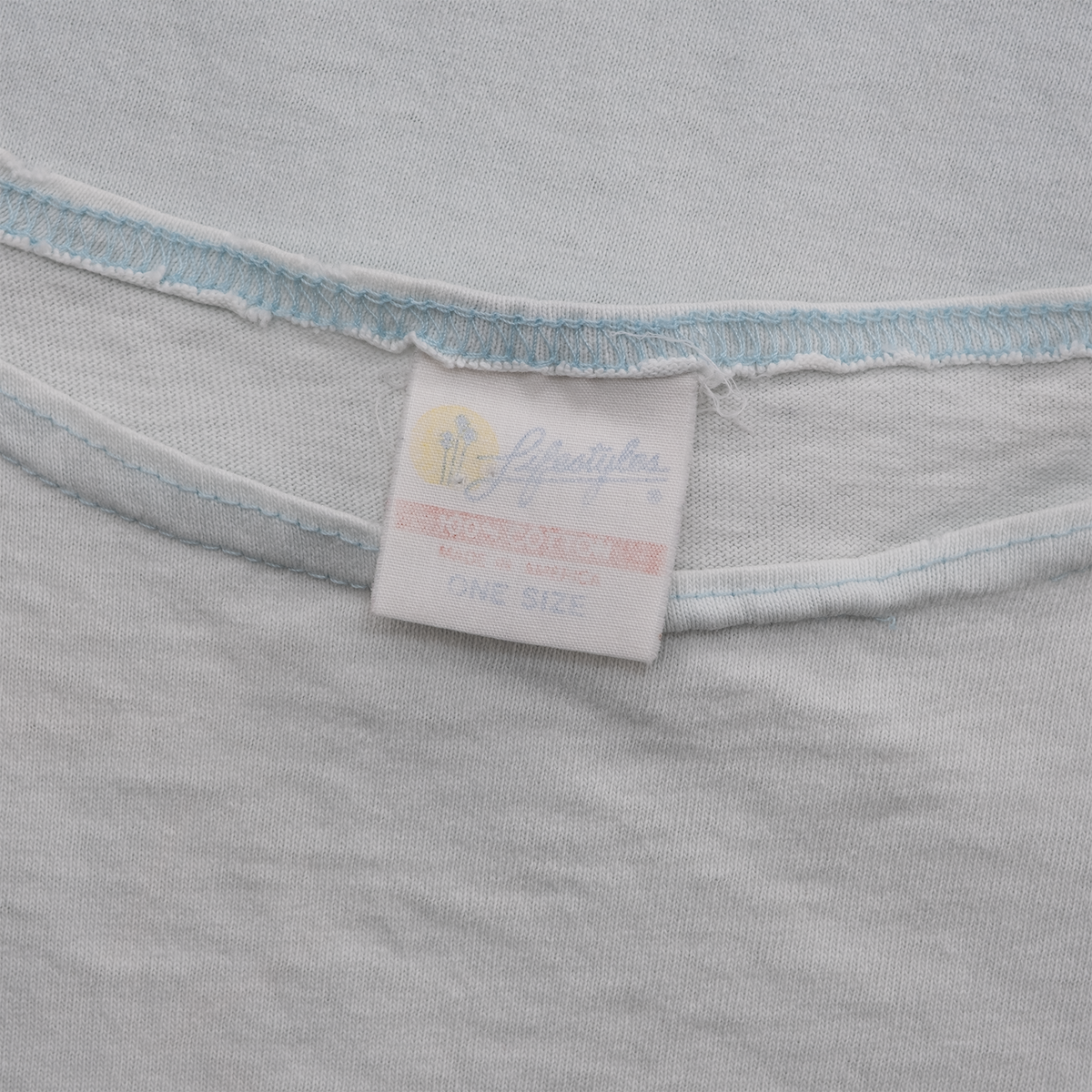 Faded Lifestyles label on vintage Palm Springs graphic tank top